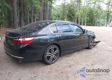 2016 Honda Accord Sport from USA, damaged, VIN 1HGCR2F54GA084914